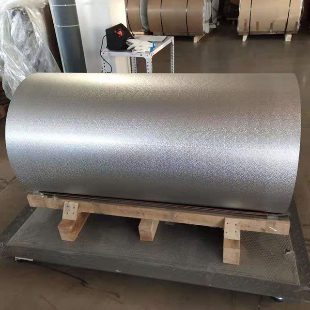 Coated Embossed Aluminum Foil for Pre Insulated Air Duct